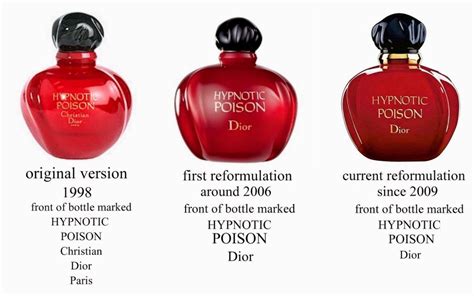 hypnotic poison perfume reformulated.